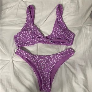 SHEIN purple bikini